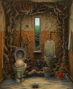 Oceanic bathroom by Jacek Yerka