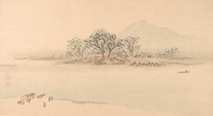 One of Six Views of Atsugi by Watanabe Kazan