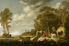 Orpheus Charming the Animals by Aelbert Cuyp