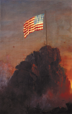 Our Flag by Frederic Edwin Church