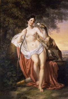 Painting of Diana by Pelagio Palagi