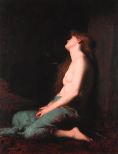 Penitent Magdalene by Jean-Jacques Henner