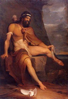 Philoctetes on the Island of Lemnos by James Barry