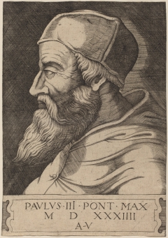 Pope Paul III by Agostino dei Musi