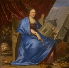 portrait allégorique d'Anne d'Autriche by Anonymous