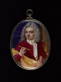 Portrait d'un homme, probablement musicien by Anonymous