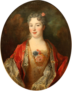 Portrait de femme en buste by Nicolas de Largillière