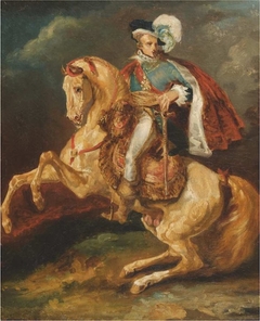 Portrait équestre de Sa Majesté le roi de Westphalie, Jérôme Bonaparte by Théodore Géricault