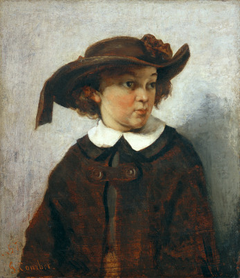Portrait of a Young Girl by Gustave Courbet
