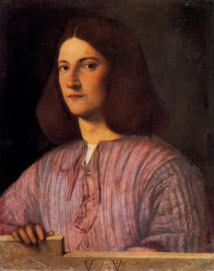 Portrait of a young man by Giorgione