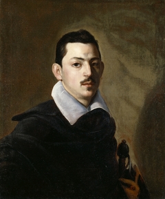 Portrait of a Young Man with a Sword by Nicolas Régnier