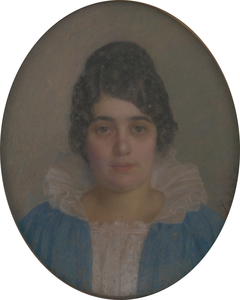 Portrait of a young woman by Ivan Žabota