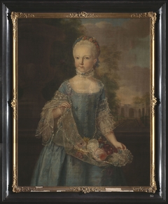 Portrait of Adriana Petronella van Nassau-Woudenberg (1757-1789) by Tethart Philipp Christian Haag