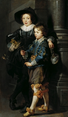 Portrait of Albert and Nicolaas Rubens by Peter Paul Rubens