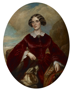 Portrait of Anna Hardaway Bunker by John L Harding