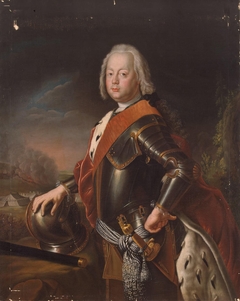 Portrait of Christian Augustus of Anhalt-Zerbst by Antoine Pesne