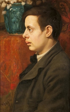 Portrait of Elias Smalhout (1889-1939) by Albert Hahn