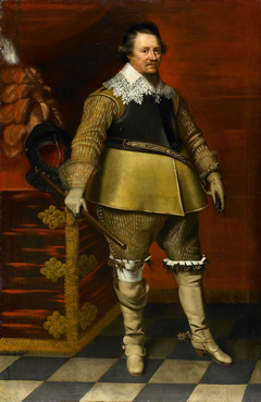 Portrait of Ernst Casimir I (1573-1632), Count of Nassau-Dietz by Wybrand de Geest