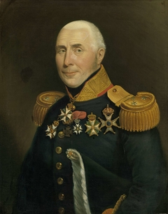 Portrait of Gijsbertus Martinus Cort Heyligers (1770-1849). Luitenant-generaal der infanterie by Jan Kieft