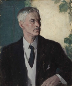 Portrait of H. Siddons Mowbray by Henry Salem Hubbell