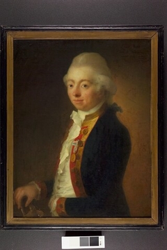 Portrait of Kapitein-ter-Zee Lodewijk Marie Graaf van Welderen (1757-1782) by Niels Rode