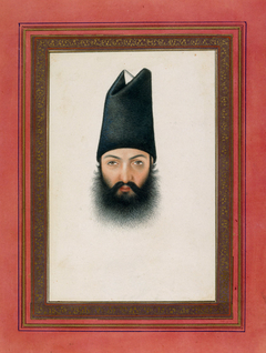 Portrait of Khusraw Khan Kirmani by Mirza Abolhassan Khan Ghaffari