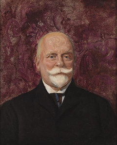 Portrait of Leon Biliński by Leon Wyczółkowski