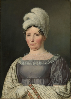 Portrait of Madam Wolff by Christoffer Wilhelm Eckersberg