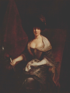 Portrait of Maria Susanna Dinglinger by Antoine Pesne