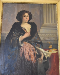 Portrait of Marie-Claire-Marguerite-Priscille de Catellan by Jean Jalabert