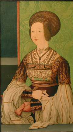 Portrait of Mary of Burgundy by Bernhard Strigel