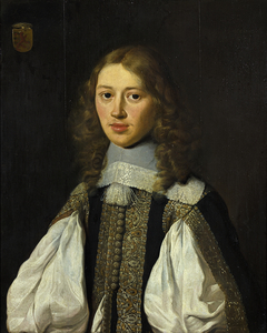 Portrait of Melchior van Lissebon (1627-....) by Jan de Stomme