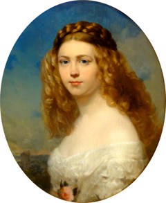 Portrait of Princess Lubomirski by Franz Xaver Winterhalter