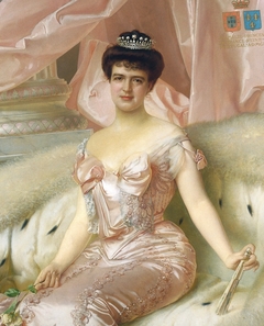 Portrait of Queen Amelia by Vittorio Matteo Corcos