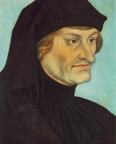 Portrait of Rudolph Agricola  or  Portrait of Johannes Geiler von Kaysersberg by Lucas Cranach the Elder