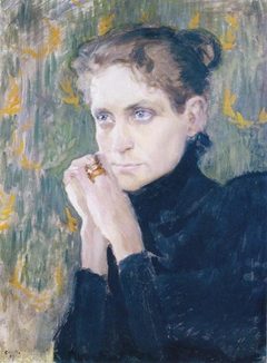 Portrait of the Actress Ida Aalberg by Akseli Gallen-Kallela