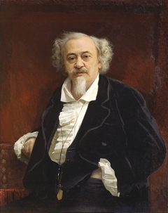 Portrait of Vasily Vasilievich Samoilov by Ivan Kramskoi