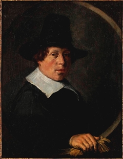 Portrait of Vincent Laurensz van der Vinne by Vincent van der Vinne