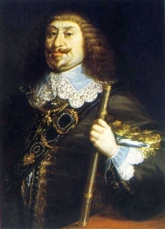 Portrait of Władysław IV of Poland. by Bartlomiej Strobel