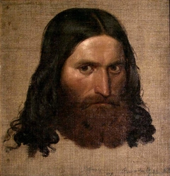 Portrait Study of a Man by Adolph Tidemand