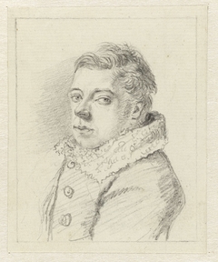 Portret van een officier (?) by Ernst Willem Jan Bagelaar