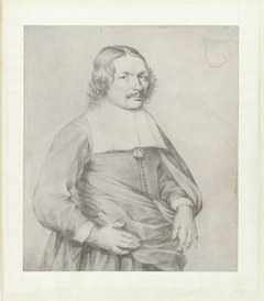 Portret van een onbekende jongeman by Johannes Leupenius