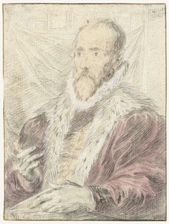 Portret van Justus Lipsius by David Teniers II