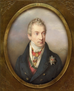 Prince Klemens Wenzel Lothar von Metternich (1773–1859) by Friedrich Lieder