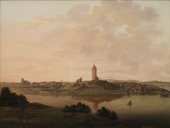 Prospekt af Vordingborg by Heinrich August Grosch