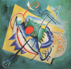 Red Oval by Wassily Kandinsky