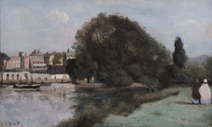 Richmond, près de Londres by Jean-Baptiste-Camille Corot