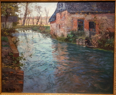 River in Normandy by Frits Thaulow