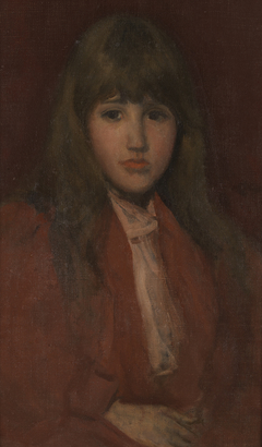 Rose and Gold: "Pretty Nellie Brown" by James McNeill Whistler