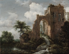 Ruins of Brederode by Jacob van Ruisdael